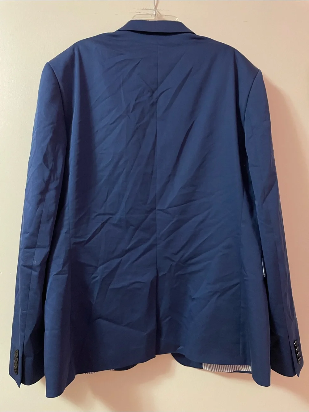 Express innovator Men's cobalt Blue Two-Button Blazer